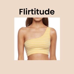 Women’s One Shoulder Bralette Size Medium NWT